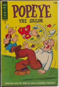 Popeye #82 1966-King-Swee'pea-Bud Sagendorf-VG