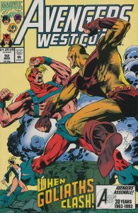Avengers West Coast #92 VF/NM; Marvel | save on shipping - details inside