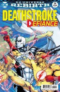 Deathstroke (3rd Series) #24A VF/NM ; DC | Rebirth Christopher Priest Kid Flash