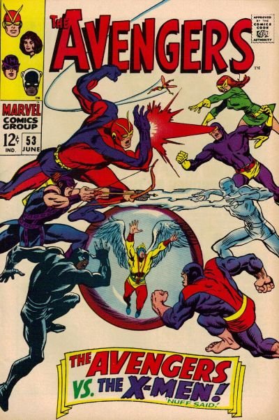 Avengers #53 (ungraded) stock photo / SMC