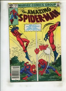AMAZING SPIDER-MAN #233 (8.0) NEWSSTAND!! 1982