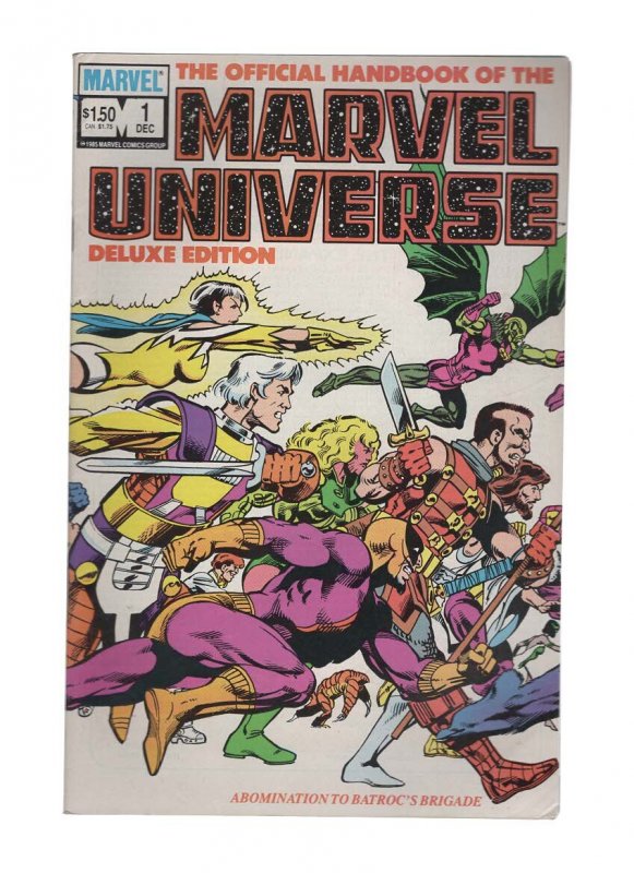 The Official Handbook of the Marvel Universe #1 (1985) Unlimited combined shi...