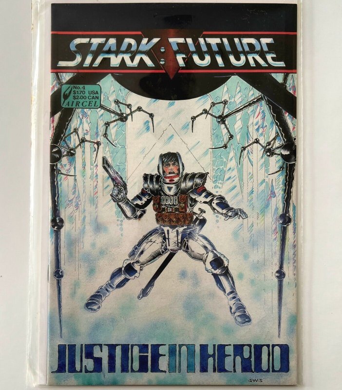 1986 Aircel Comics Stark Future #4 Vintage Justice In Herod