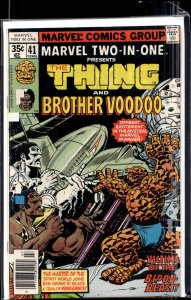 Marvel Two-in-One #41 (1978) Brother Voodoo