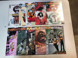 Maintenance (2007) #1 2 3 4 5 6 7 8 9 10 1-10 (VF/NM) Complete Set Oni Press