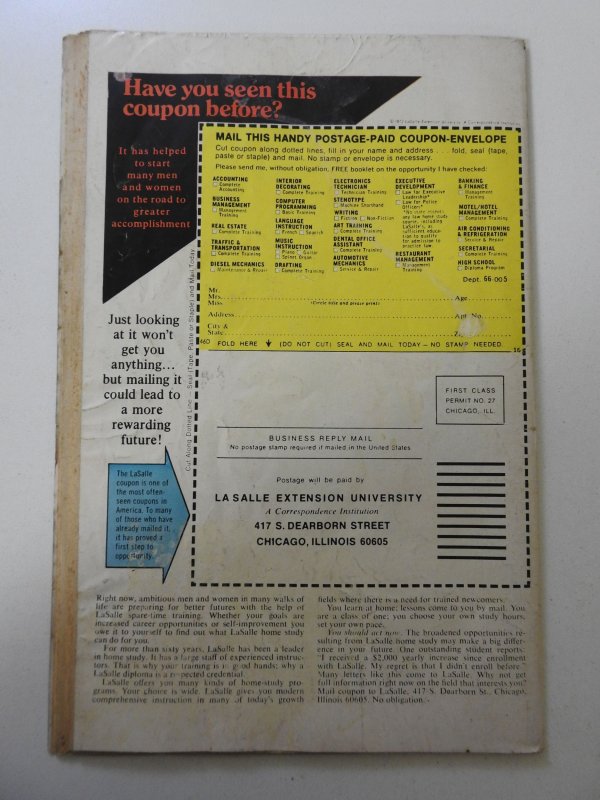 Werewolf by Night #32 (1975) GD/VG Condition stains front/back cover