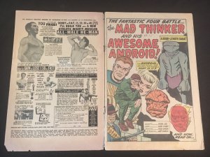 THE FANTASTIC FOUR #15 Fair/Good Condition