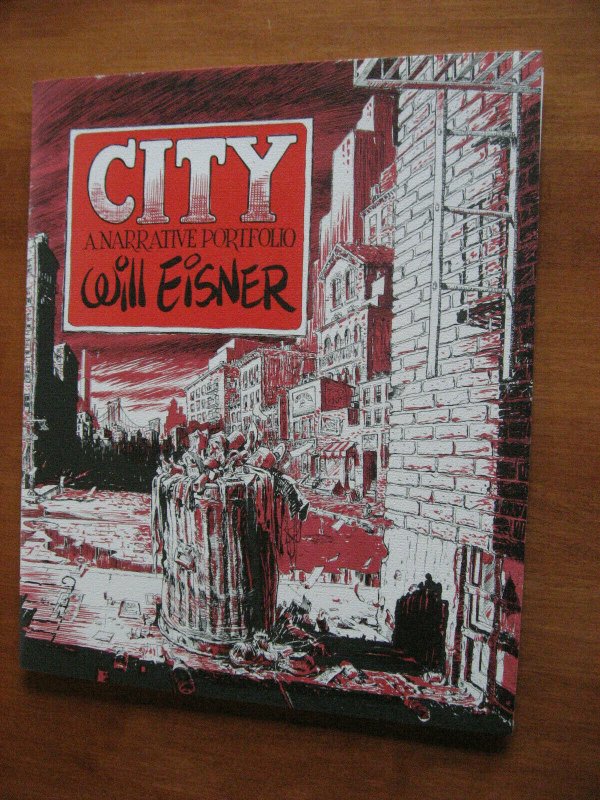 THE CITY PORTFOLIO SIGNED WILL EISNER 1980
