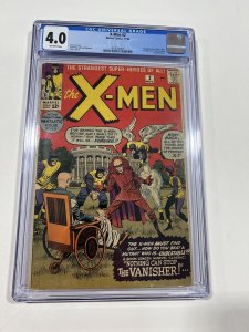X-men 2 Cgc 4.0 Ow Pages Marvel 1963 1st Vanisher 2nd X-men
