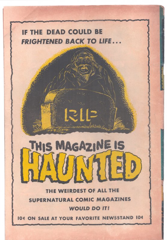 This Magazine is Haunted #10 (1953) Dr. Death