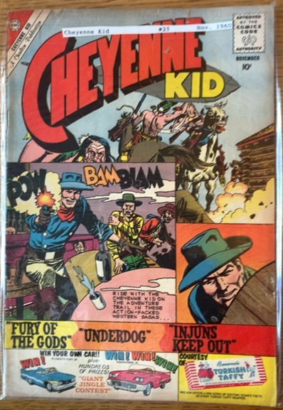 Cheyenne Kid #25 (1960) Cheyenne Kid 