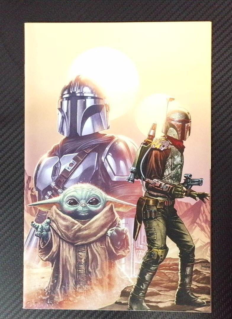 Star Wars The Mandalorian #1 VF/NM Mico Suayan Variant Marvel 2023