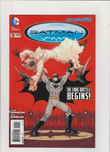 Batman Incorporated #12 NM- 9.2 DC Comics New 52 2013 Grant Morrison 761941306421