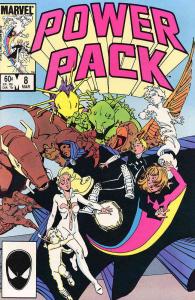 Power Pack #8 VF/NM ; Marvel | Cloak & Dagger