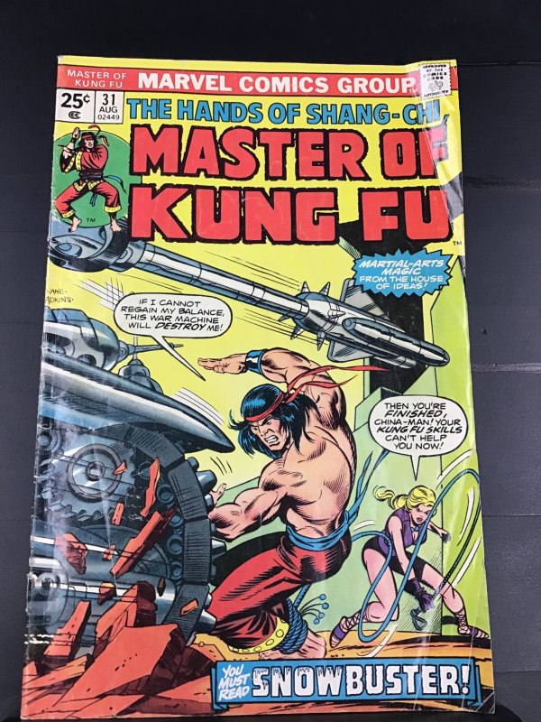 Master of Kung Fu #31 (1975) ZS
