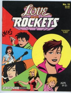 Love and Rockets #13 (1982 v1) Fantagraphics 2nd Print VF-
