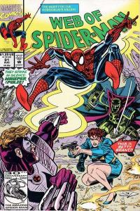 Web of Spider-Man (1985 series) #91, VF+ (Stock photo)
