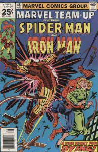 Marvel Team-Up #48 VG ; Marvel | low grade comic Spider-Man Iron Man
