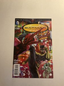 Batman Incorporated 11 Near Mint Nm Signed Burnham Dc Comics