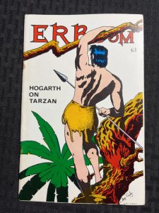1972 ERB-DOM Edgar Rice Burroughs Fanzine #63 VG+ 4.5 Hogarth on Tarzan