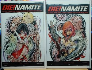 Die!namite #1 Peach Momoko Zombie Incentive Variant Set [NM]