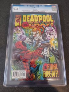 DEADPOOL #33 CGC 9.4 THANOS & DEATH APPEARNCE