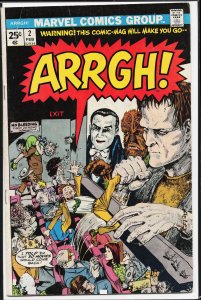 Arrgh! #2 (1975) Frankenstein's Monster