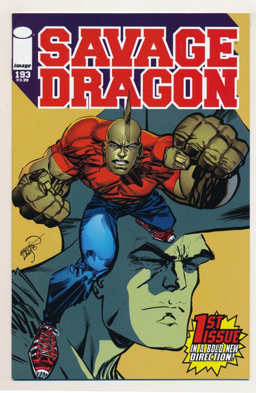 Savage Dragon (1993 2nd Series) #193 NM First issue with Malcolm Dragon