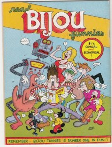 Bijou Funnies 5 strict NM- appearance  Little Lulu and Tubby rip-off storyline