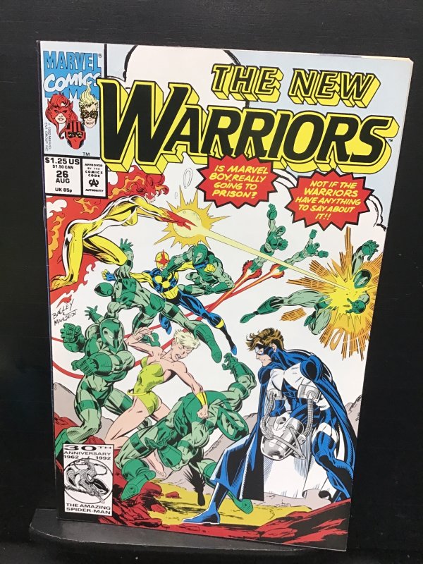 The New Warriors #26 (1992)vf