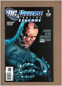 DC Universe Online Legends #7 DC Comics 2011 Batman Superman Wonder Woman VF/NM