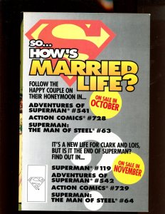 Superman: The Wedding Album #47 - SIGNED BY LOUISE SIMONSON! (9.0) 1996
