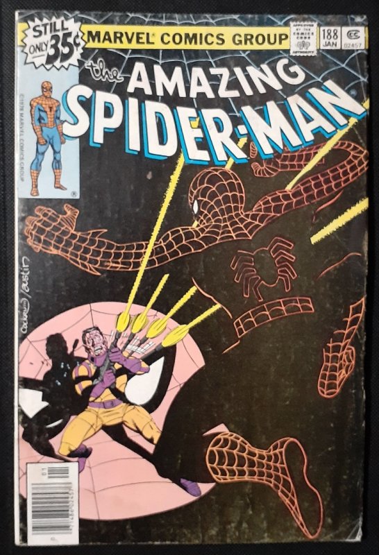 Spider-Man #188 VG The 2ND APPEARANCE OF JIGSAW!