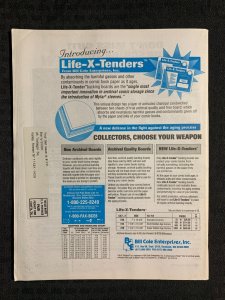 1995 March COMICS SOURCE Magazine FN+ 6.5 All Star Comics #3 Cover / DC Horror