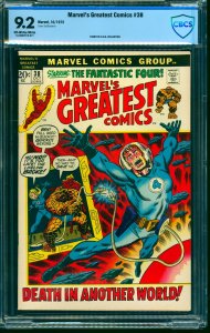 Marvel's Greatest Comics #38 CBCS NM- 9.2 Off White to White