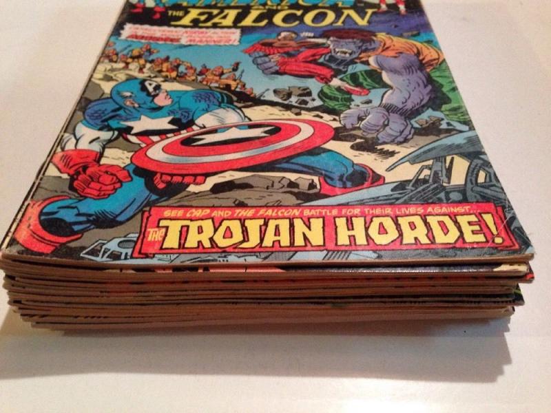 Captain America 15 Book VG Or Higher Lot Set Run 194 206 207 209 210 221 222 224