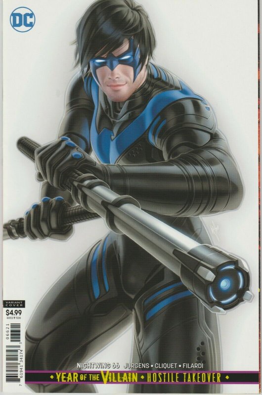 Nightwing # 66 Variant Cover NM DC 2020 [G4] 