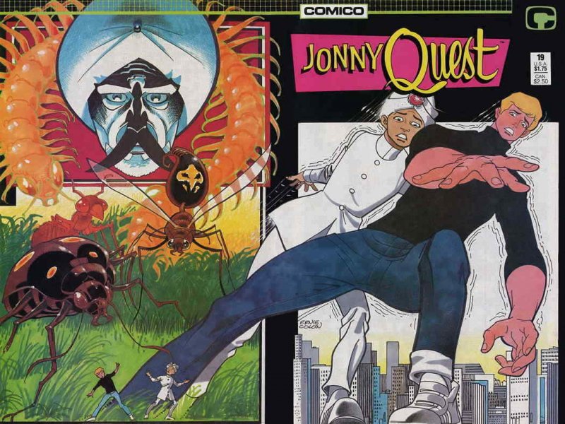 Jonny Quest (Comico) #19 FN; COMICO | save on shipping - details inside