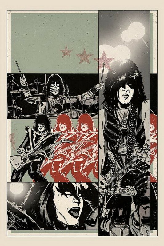 KISS END (2019 DYNAMITE) #5 VARIANT 1:20 FORNES VIRGIN INCV PRESALE-09/11