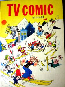 TV COMIC ANNUAL - Set of 11 British Annuals from 1965 to 1979 all F or better