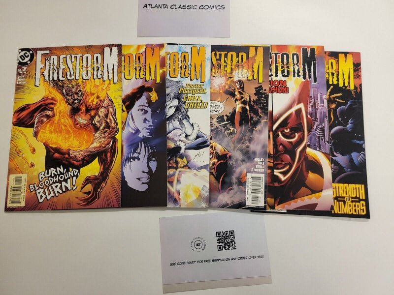 6 DC Comic Books Firestorm #7 8 9 10 11 12 47 TJ1