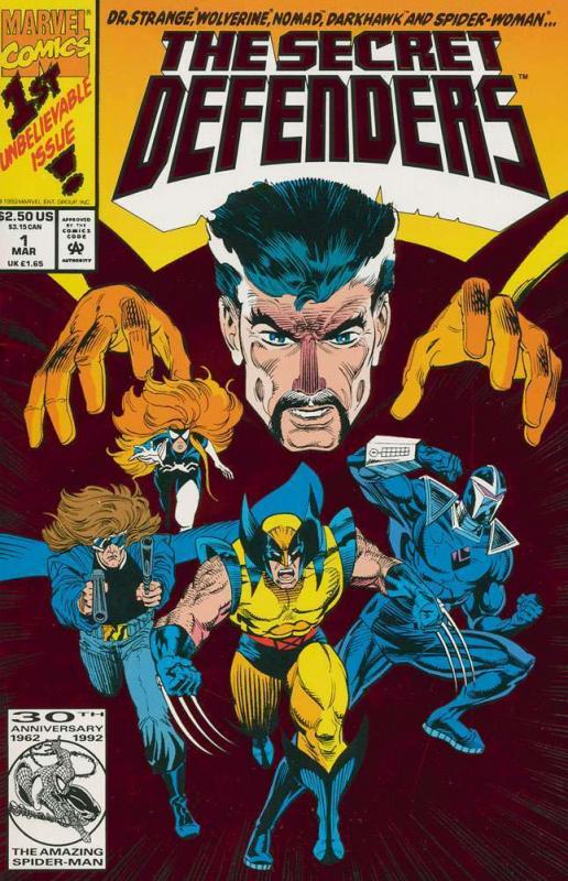 SECRET DEFENDERS 1-5  WOLVERINE & The PUNISHER!