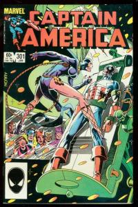 CAPTAIN AMERICA #301 1985-MARVEL COMICS VF