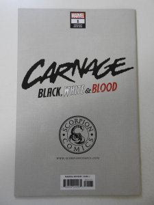 Carnage: Black, White & Blood #1 Variant (2021) NM Condition! W/ COA!