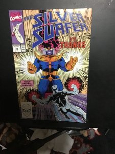 Silver Surfer #38 (1990) high-grade Thanos cover key! NM-
