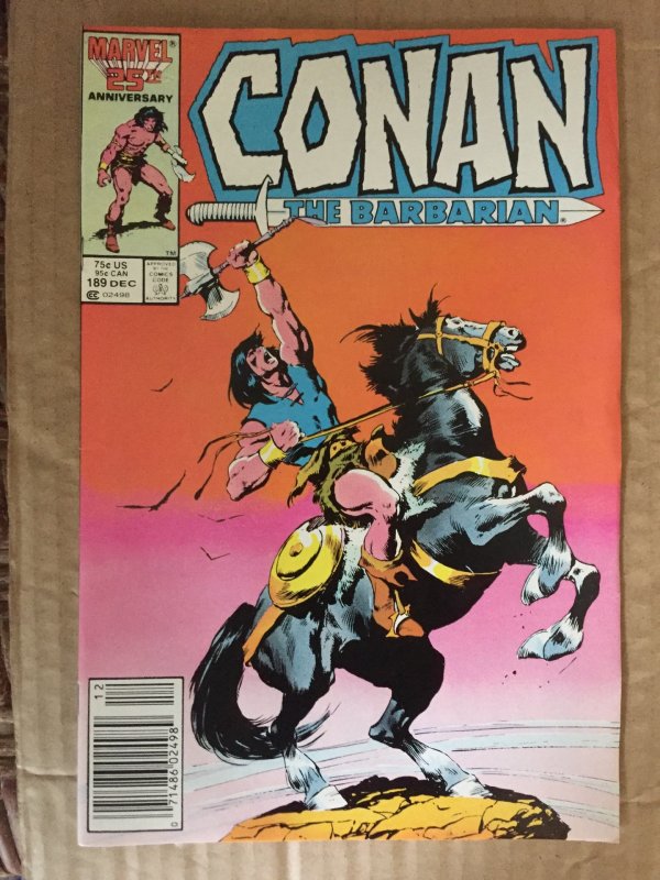 Conan The Barbarian #189