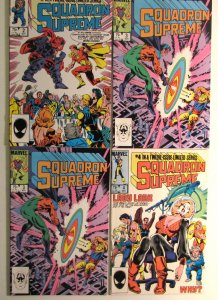 1985 Squadron Supreme Lot of 4 #2, 3 x2, 4 Marvel 1st Series Comic Books
