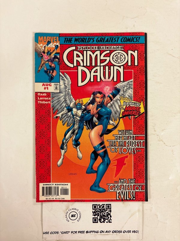 Crimson Dawn #1 VF Marvel Comic Books Angel Psylocke X-Men 19 HH114