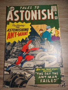 Tales to Astonish #40 VG/FN Early Ant-Man Marvel Comics c153 