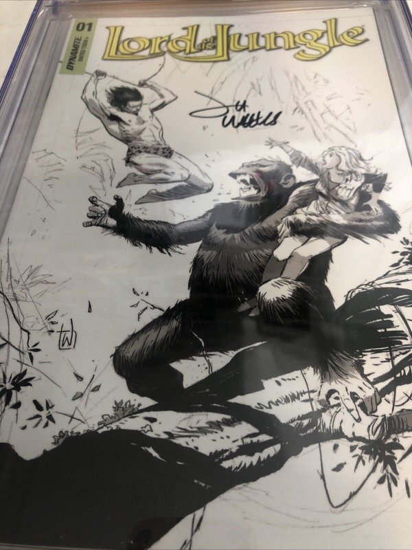 Lord Of The Jungle (2022) # v3 # 1 (CGC 9.8 SS) Signed  Lee weeks * Census = 1